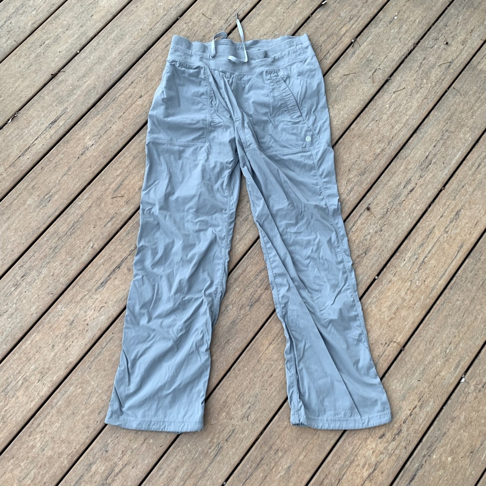 Lululemon Dance Studio Lightweight Mid-Rise Track Pant Gray Size 10
